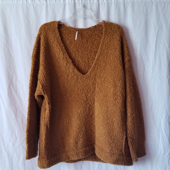 New Free People Lofty V-neck sweater - Picture 4 of 4